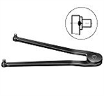 40477 Adjustable pin wrench for nuts with 2 holes. A 7-40. Pin dia. 1.5.