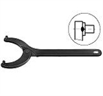41079 Hinged pin wrench for nuts with 2 holes. A 40-80. Pin dia. 6