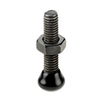 492058 Clamping screw, black. Size 3