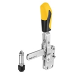 557035 Vertical acting toggle clamp. Size 6, yellow
