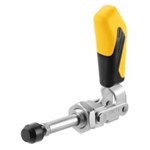 557167 Push-pull type toggle clamp. Size 2, yellow