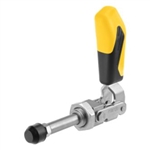 557289 Push-pull type toggle clamp. Size 2, yellow.