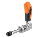 557456 Push-pull type toggle clamp. Size 5, orange.