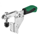 557513 Horizontal acting toggle clamp. Size 3, green
