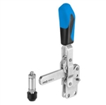 557653 Vertical acting toggle clamp. Size 6, blue
