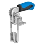 557723 Hook type toggle clamp vertical. Size 4, blue