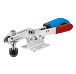 557747 Horizontal toggle clamp with safety latch. Size 3 blue.