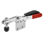 5578159 Horizontal toggle clamp with safety latch. Size 4, black.
