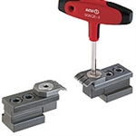70169 Flat clamp for slotted table, horizontal. Slot 12
