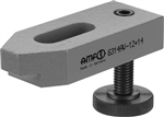 74567 Stepped clamp with adjusting support screw