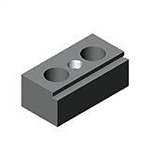 88807 Support-stop block, single-sided