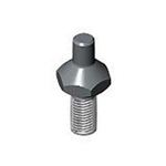 89011 Support pin, round