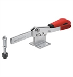 93534 Horizontal toggle clamp with safety latch. Size 4.