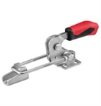 93658 Hook type toggle clamp horizontal with safety latch. Size 4.